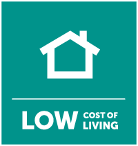 Low cost of living